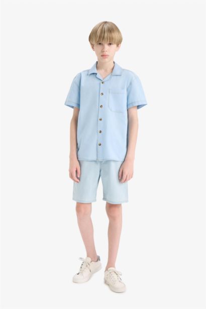 شورت جينز ولادي