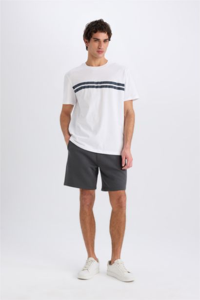 New Regular Fit Crew Neck Short Sleeve T-Shirt