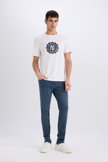 New Regular Fit Crew Neck Short Sleeve T-Shirt