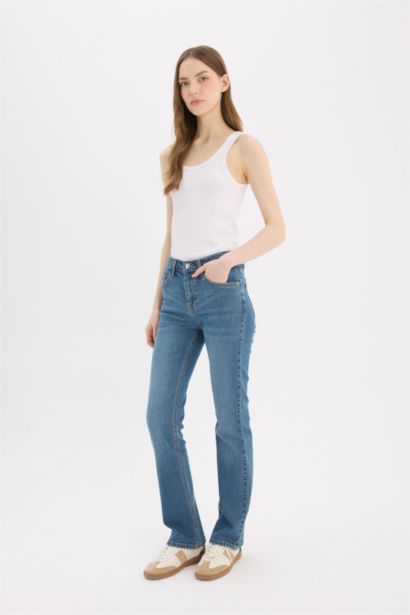 High Waist Wide Leg Jeans