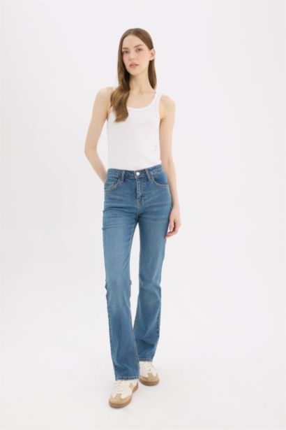 High Waist Wide Leg Jeans