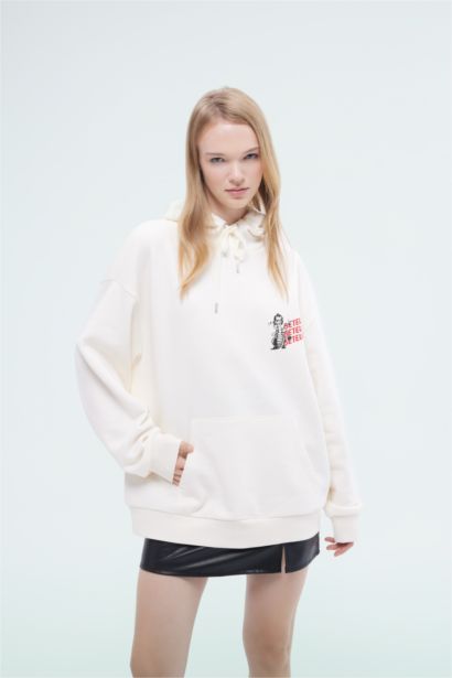 Свитшот оверсайз Beetlejuice с капюшоном, Coool