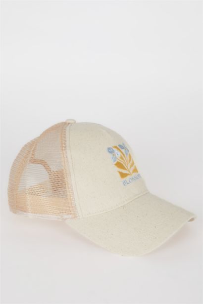 شفقة كاب نسائي بيسبول منسوج باتكيت