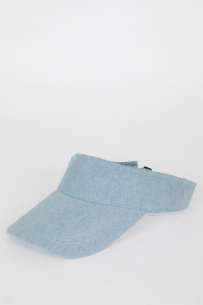 Woman Woven Visor Hat