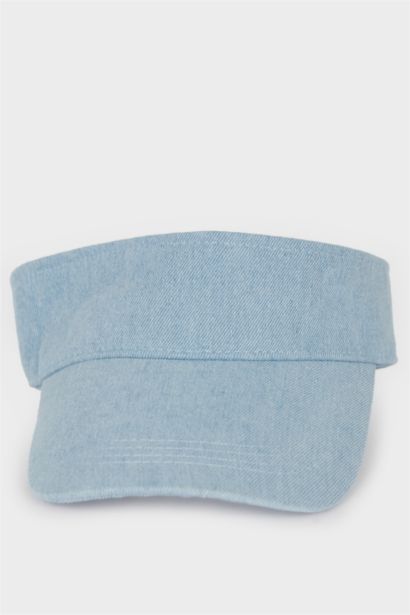 Woman Woven Visor Hat