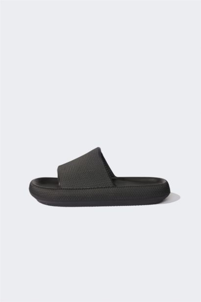 Man Flat Sole Single Banded Eva Slippers