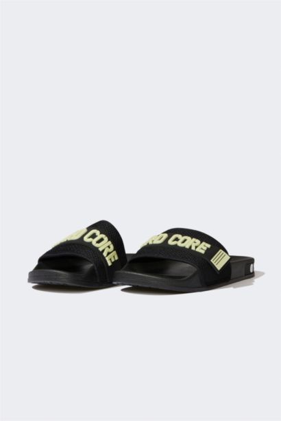 Boy Flat Sole Single Band Eva Slippers