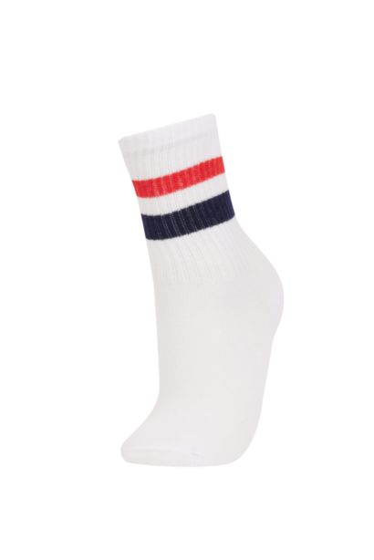 Boy 3 Piece Cotton Long Socks