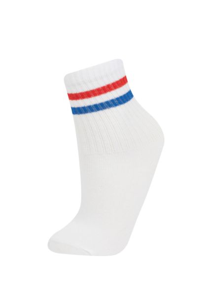 Boy 3 Piece Cotton Long Socks