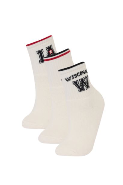 Boy 3 piece Cotton Short Socks