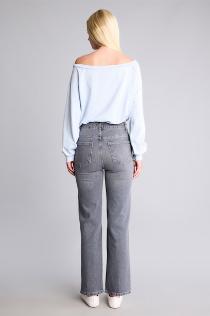 Comfort Straight Orta Bel Jean