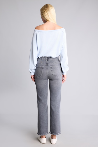 Comfort Straight Orta Bel Jean