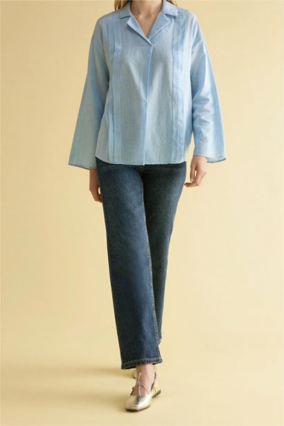 Straight Fit High Waist Jeans