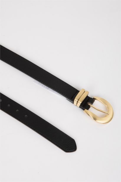 حزام نسائي جلد صناعي