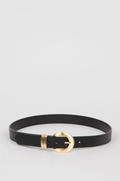 حزام نسائي جلد صناعي