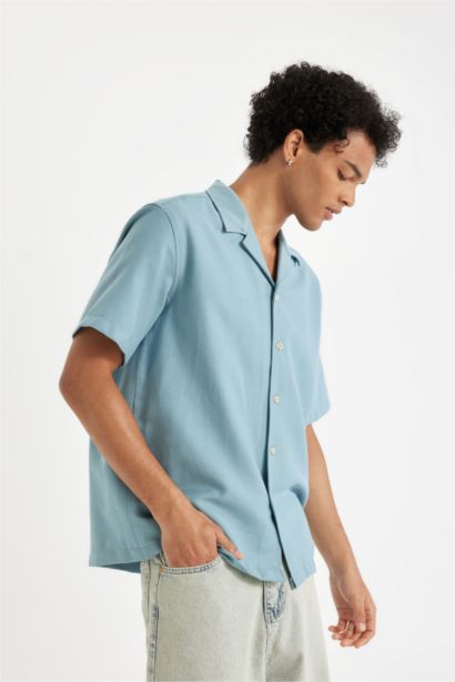 قميص نص ردن قصة عادية ياخة جاكيت