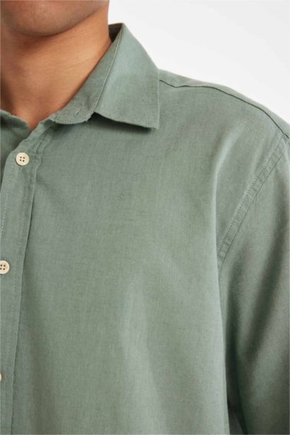 Relax Fit Poplin Short Sleeve Shirt