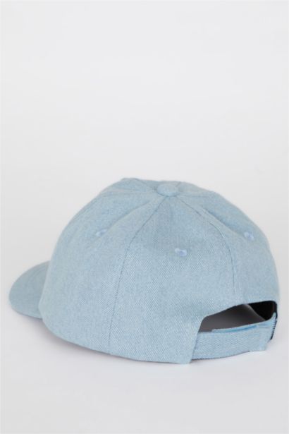 Джинсовая кепка с вышивкой для младенцев мальчиков