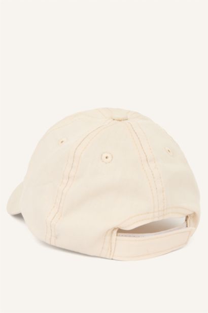 Nakışlı Pamuklu Cap Şapka Erkek Bebek