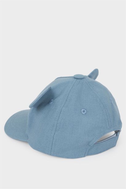 شفقة كاب بيبي ولادي جينز مطرز