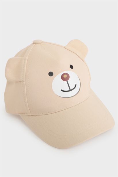 Ayıcıklı Şapka Erkek Bebek