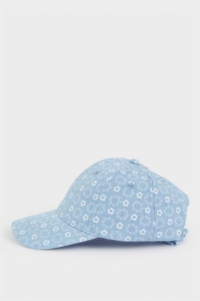 شفقة كاب بناتي قطن مطبوع