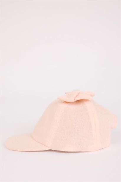 Baby Girl Muslin Cap
