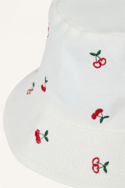 Girl Cotton Printed Hat