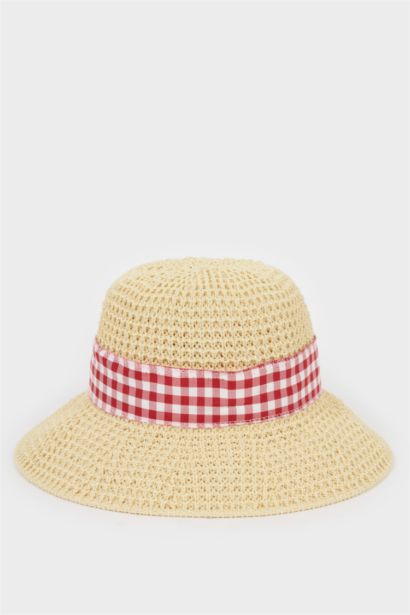 Hasır Şapka Kız Çocuk