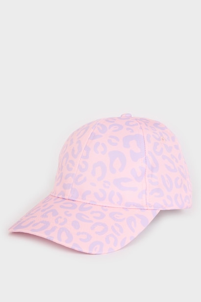 Desenli Cap Şapka Kız Çocuk