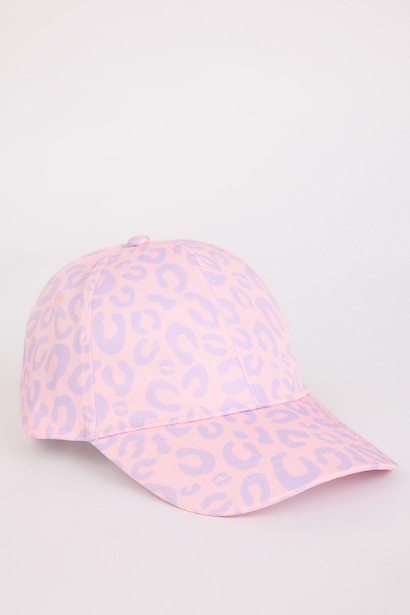 Desenli Cap Şapka Kız Çocuk