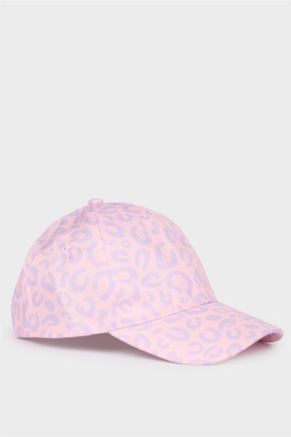 Desenli Cap Şapka Kız Çocuk