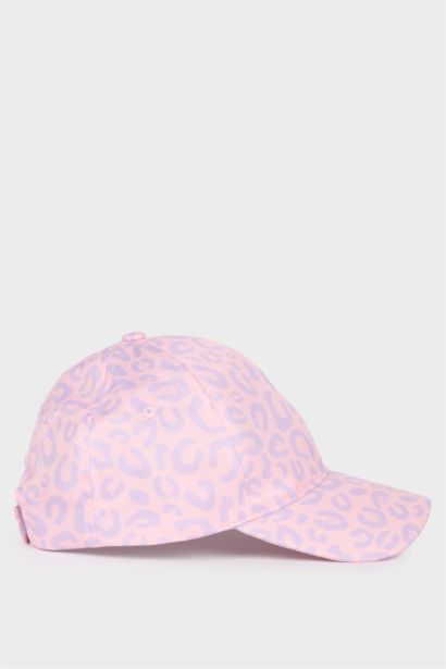 Desenli Cap Şapka Kız Çocuk