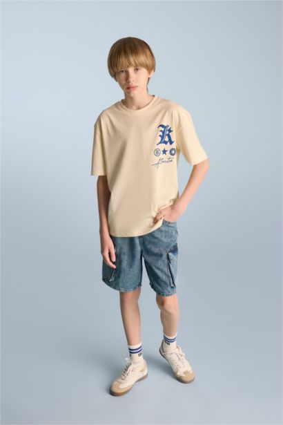 Шорты из джинсовой ткани для мальчика