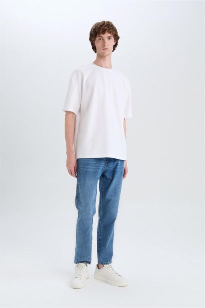 Pantalon Jean slim taille haute Style des années 90