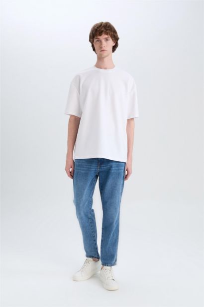Pantalon Jean slim taille haute Style des années 90