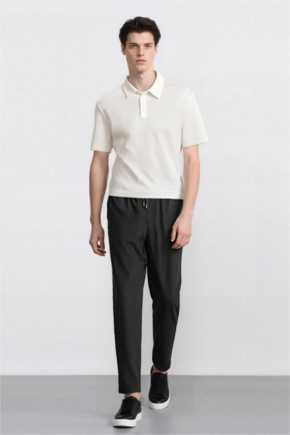jogger Regular Hem Trousers
