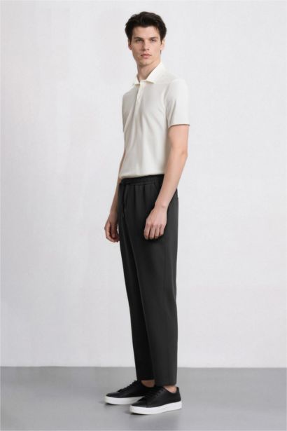 jogger Regular Hem Trousers