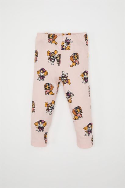 Baby Girl Paw Patrol Ribbed Top Bottom 2 Piece Pajama Set