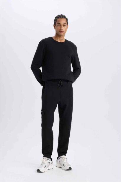 DeFactoFit NBA Brooklyn Nets Standard Fit Scuba Fabric Sports Joggers