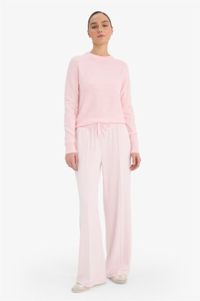 Regular Fit дөңгелек жағалы жемпір