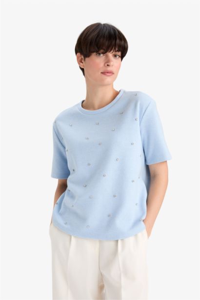 Regular Fit Crew Neck Short Sleeve T-Shirt