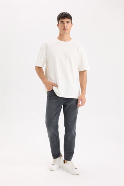 90’S Slim Fit Trousers
