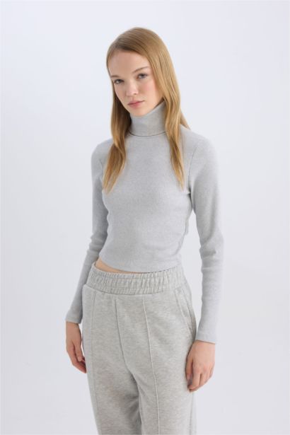 Slim Fit Camisole Long Sleeve T-Shirt