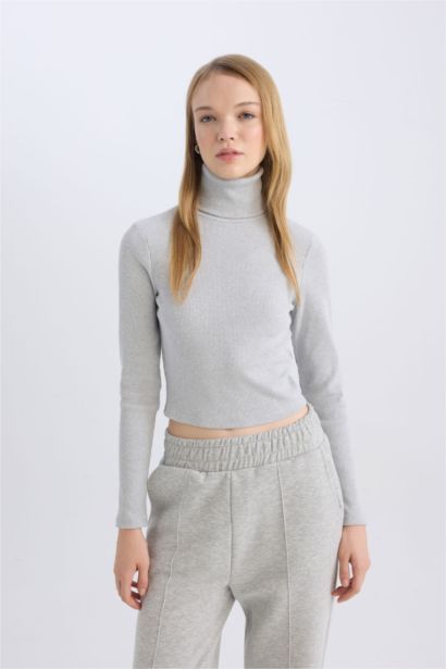 Slim Fit Camisole Long Sleeve T-Shirt