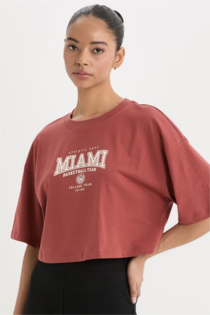 Oversize Fit Short Sleeve T-Shirt