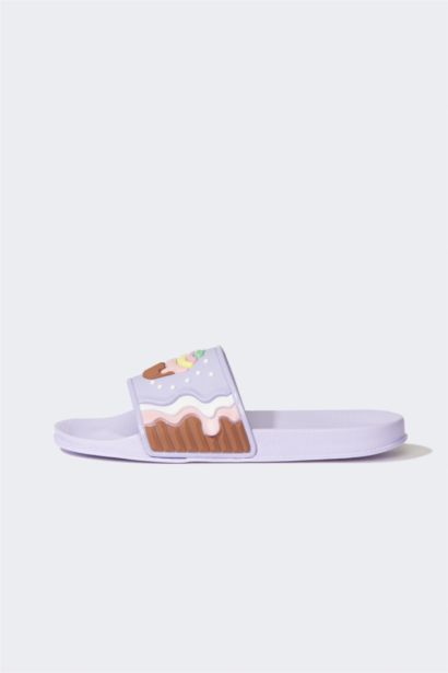 Kız Çocuk Düz Taban Eva Terlik