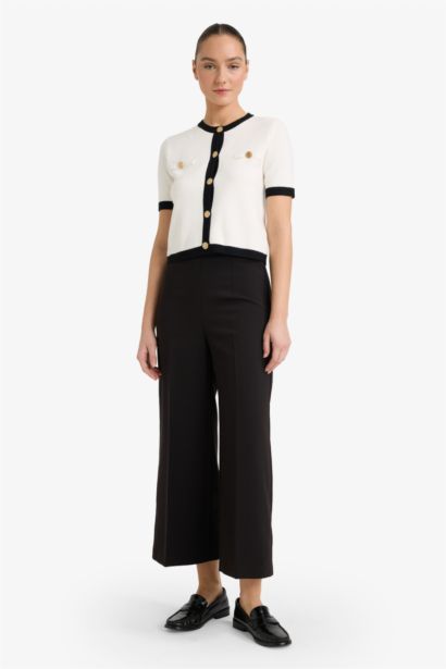 Кардиган с круглым вырезом Regular Fit