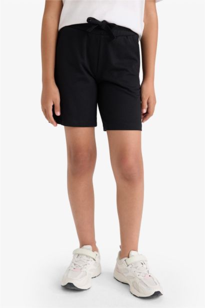 Детские однотонные шорты Relax Fit Basic на резинке