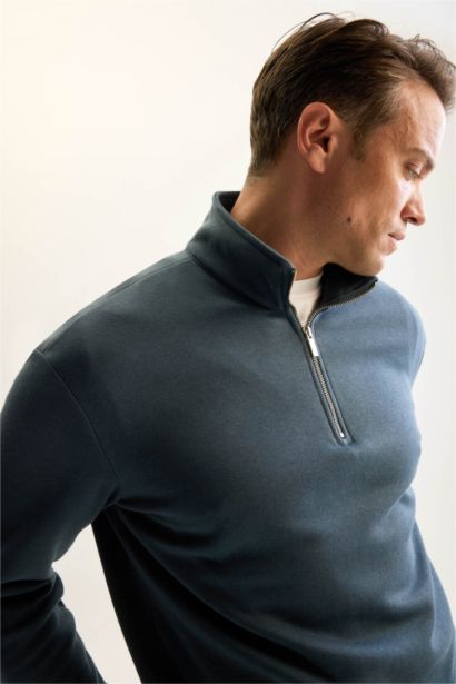 Comfort Fit Thick Sweatshirt Fabric Sweatshirt